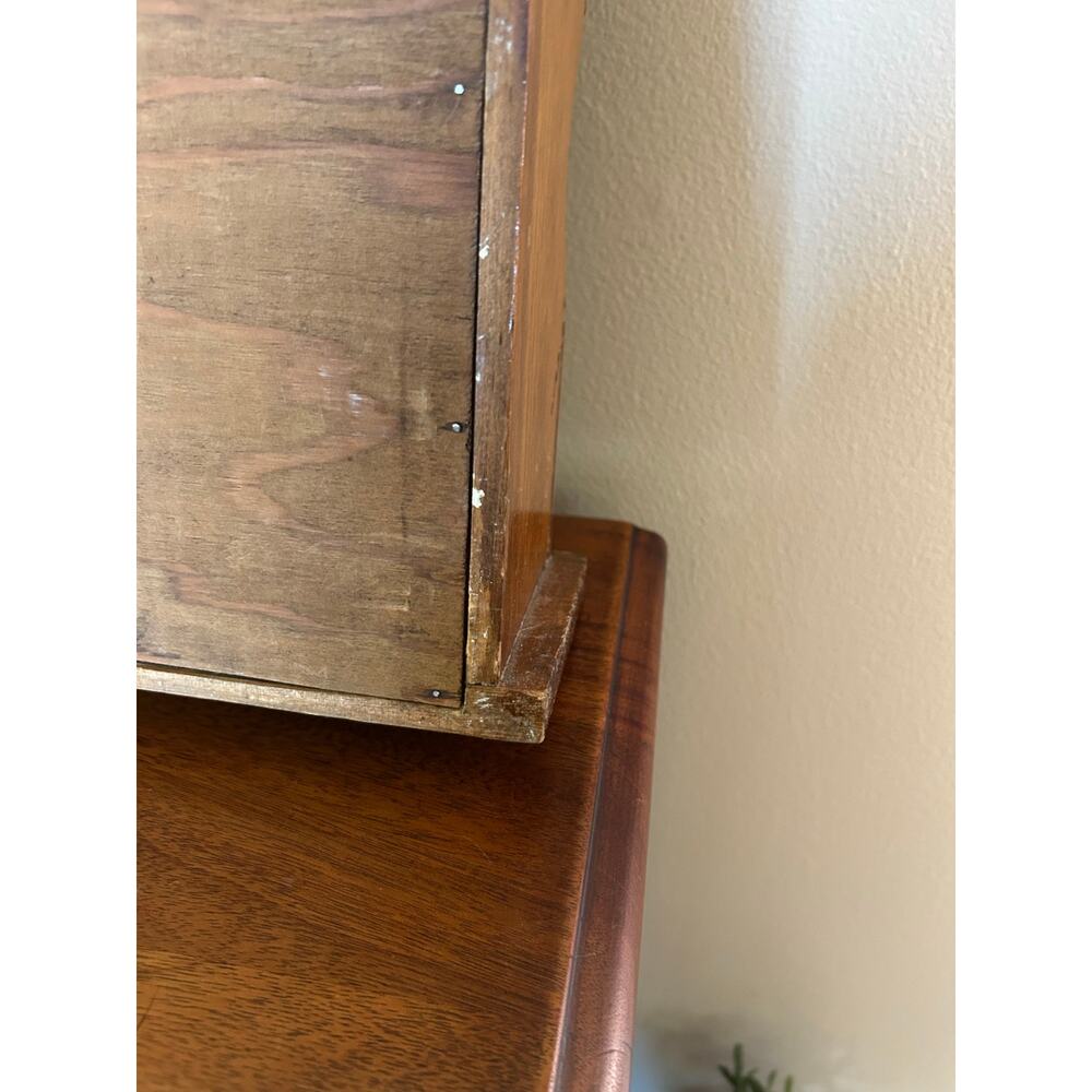 Vintage Wooden Wall Shelf Plate Rack | Rustic Wall Mounted Display Shelf - Picture 14 of 16